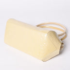 Louis Vuitton Sherwood PM Vernis Line Handbag Ivory Gold — view 6