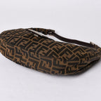 Fendi Mamma Baguette Bag Zucca Canvas Brown — view 8