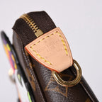 Louis Vuitton LV Takashi Murakami Monogram Panda Pochette Accessoires Pouch — view 5
