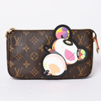 Louis Vuitton LV Takashi Murakami Monogram Panda Pochette Accessoires Pouch — view 2