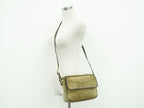 Loewe Anagram Shoulder Bag Pochette Suede Leather Beige — view 6