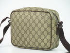 Gucci GG Supreme Shoulder Bag Pochette Beige — view 2