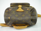 Louis Vuitton LV Mini Montsouris Monogram Backpack Brown — view 5