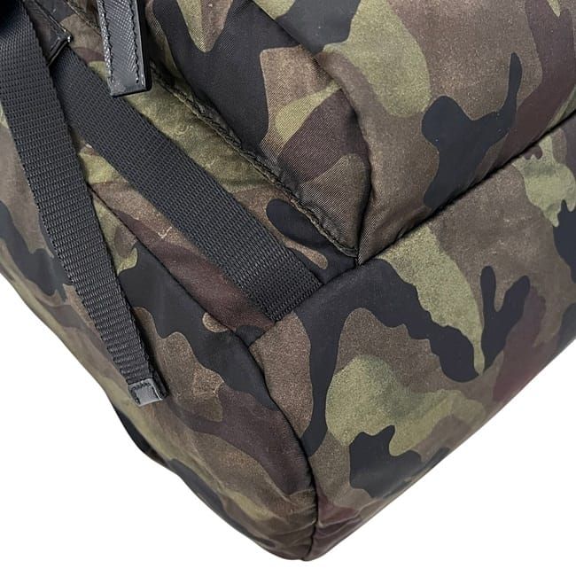 Prada Backpack Khaki Green Camouflage Mimetico Fumo — view 5