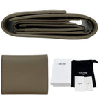 Celine Trifold Wallet Small Gray Ju — view 2