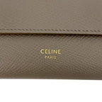 Celine Trifold Wallet Small Gray Ju — view 9