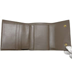 Celine Trifold Wallet Small Gray Ju — view 3