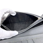 Gucci Bifold Wallet Gray Leather — view 3