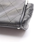 Chanel Handbag Quilted Black Lambskin Coco Charm — view 9