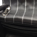 Chanel Shoulder Bag 2.55 Mini Quilted Black Lambskin Chain — view 6