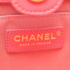 Chanel Shoulder Bag Quilted CC Logo Pink Lambskin Chain — view 4