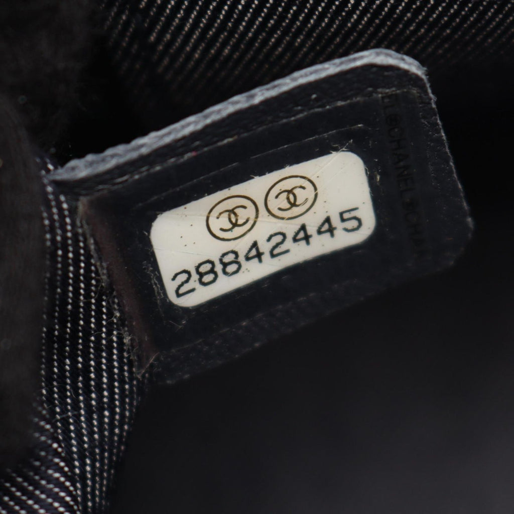 Chanel Handbag CC Logo 2-Way Navy Lambskin CC Vanity Chain — view 5