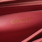 Chanel Shoulder Bag Quilted Single Flap Pink Leather Chain — view 4