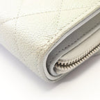 Chanel Shoulder Bag Quilted Phone Case Gradient Silver Green Caviar Leather — view 7