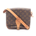 Louis Vuitton Shoulder Bag Cart Ciel MM Canvas Leather