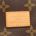 Louis Vuitton Shoulder Bag Saumur 30 Canvas Leather — view 5