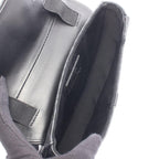 Dior Waist Bag Saddle Mini CD Diamond Black Canvas Leather CD — view 3