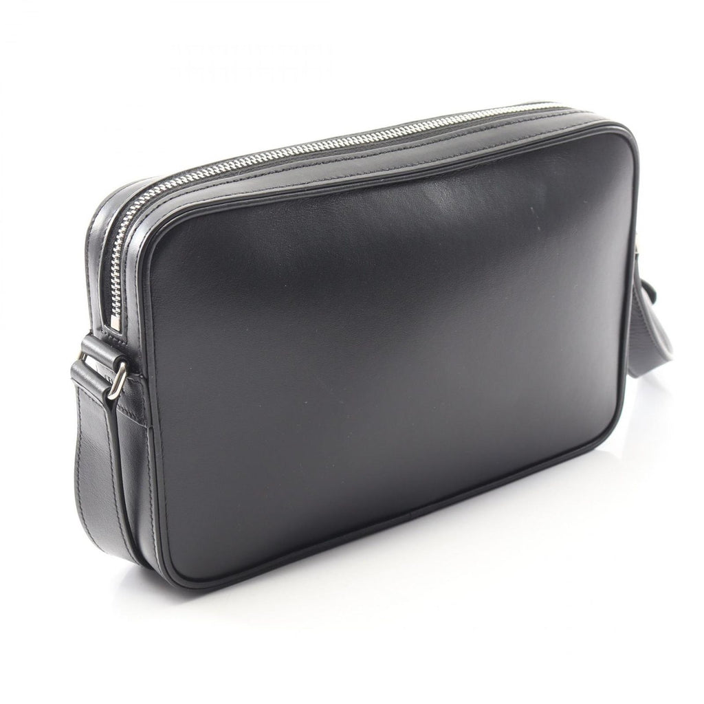 Celine Shoulder Bag Black Leather Triomphe — view 2