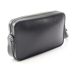 Celine Shoulder Bag Black Leather Triomphe — view 2