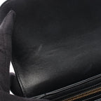 Celine Shoulder Bag Teen Triomphe Black Leather — view 7