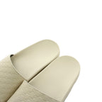 Gucci GG Pattern Sandals Leather 38 White — view 7