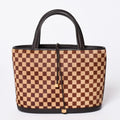 Louis Vuitton Tote Bag Brown Black