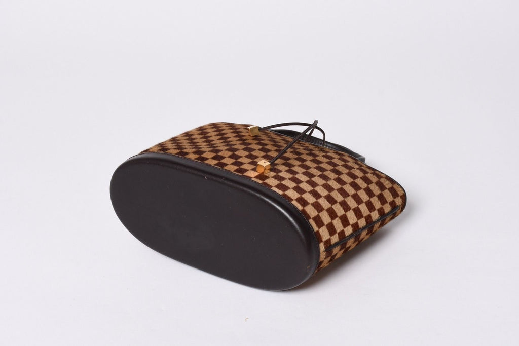 Louis Vuitton Tote Bag Brown Black — view 5