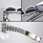 Rolex Datejust Sunray Silver Dial Full Ted Bezel Jubilee Bracelet 18k White — view 8