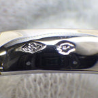 Hermes Ring Ever Herakles Wedding Band 18k White Gold — view 4