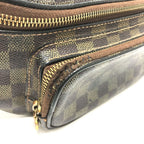 Louis Vuitton Waist Bag Melville Damier Canvas Ebene Brown — view 7