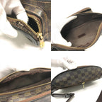 Louis Vuitton Waist Bag Melville Damier Canvas Ebene Brown — view 8
