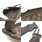 Louis Vuitton Waist Bag Melville Damier Canvas Ebene Brown — view 9
