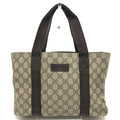 Gucci Handbag Logo GG Supreme Canvas Beige