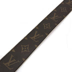 Louis Vuitton Shoulder Strap No Adjustable Monogram Canvas Brown — view 3