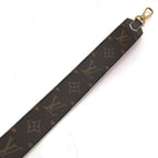 Louis Vuitton Shoulder Strap No Adjustable Monogram Canvas Brown — view 4