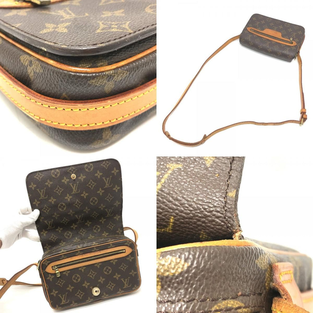 Louis Vuitton Shoulder Bag Saint Germain 24 Monogram Canvas Brown — view 7