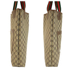 Gucci Sherry Line Beige GG Supreme Canvas 002 58 Tote Shoulder Bag — view 7