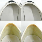 Chanel Ballerina Flat Shoes 35c Tweed Black White CC Logo — view 9