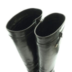 Louis Vuitton Long Boots Heels Leather 35.5 Black SS — view 4