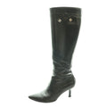 Louis Vuitton Long Boots Heels Leather 35.5 Black SS