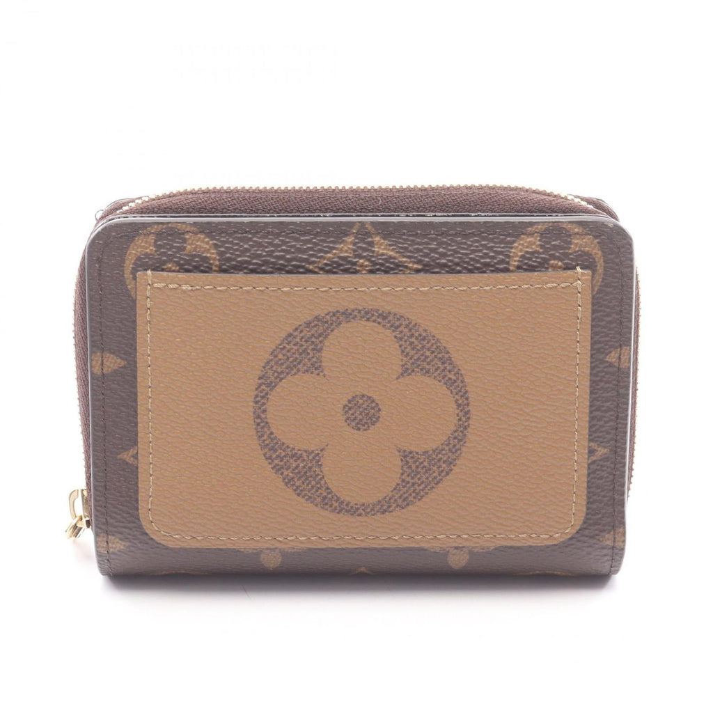Louis Vuitton Bifold Wallet Portefeuille Monogram Reverse Leather Lou