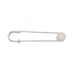 Hermes Brooch Series Safety Pin Stainless Steel — view 2