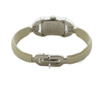 Gucci Watch Analog 2 Hand Quartz Beige Silver — view 6