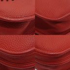 Hermes Evelyne 3 Trois PM Made Togo Red Silver Shoulder Bag — view 4