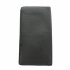 Louis Vuitton Taiga Porte Valle Carte Cles Billfold Wallet Bifold Leather Black — view 2