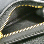 Gucci Double Small Wallet Leather Black Gold — view 7