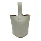 Loewe Shoulder Bag Pebble Leather Gray — view 2