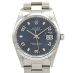 Rolex Oyster Perpetual Date SS Automatic Winding Number Watch