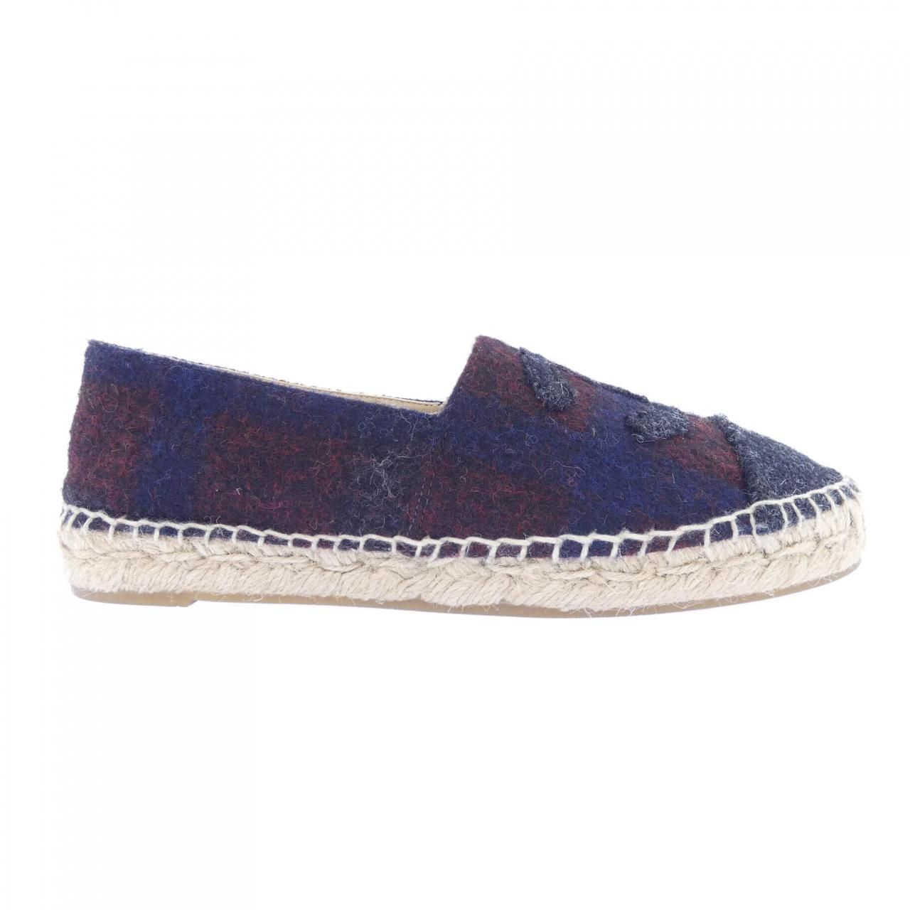 Chanel Espadrilles Shoes Navy