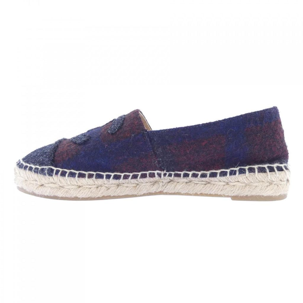 Chanel Espadrilles Shoes Navy — view 2